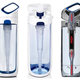 Illustration for article titled A Coconut-Filtered Water Bottle Thats Easy To Actually Sip From